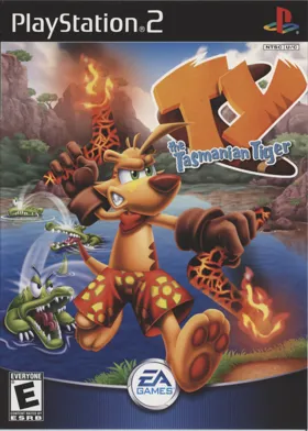 TY the Tasmanian Tiger box cover front